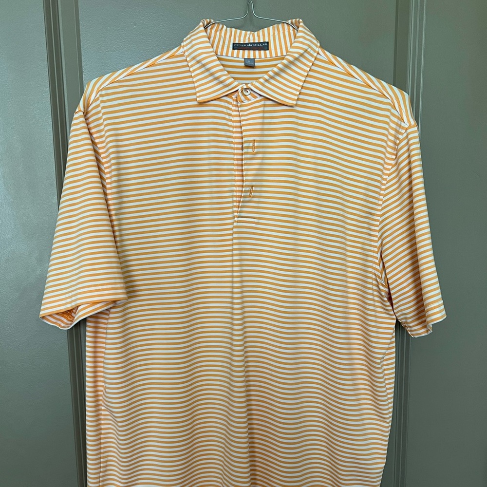 Peter Millar Mens Summer Comfort Size Medium Polo